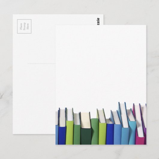 Colorful Books Briefkaart (Voorkant / Achterkant)
