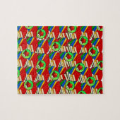 Colorful Books Jigzaag Puzzle Daisy Legpuzzel (Horizontaal)