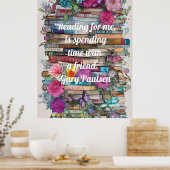 Colorful Books Poster (Keuken)