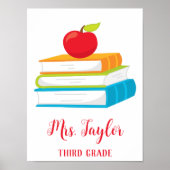 Colorful Books Poster (Voorkant)