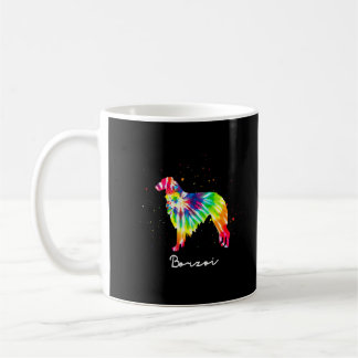 Colorful Borzoi Dog mam Gifts Borzoi Koffiemok