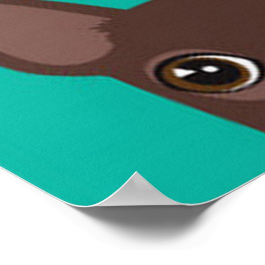 Colorful Boston Terriers Poster (Hoek)