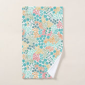 Colorful Botanical Bath Towel Set Bad Handdoek (Handdoek)