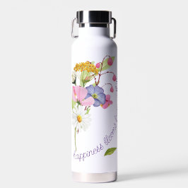 Colorful Bouquet Custom Water Bottle Waterfles