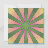 Colorful Bowling Birthday Party Invite Retro 80s Kaart (Achterkant)