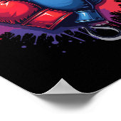 Colorful Boxing Gloves  Poster (Hoek)