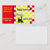 Colorful Boy's visitekaartje Contactkaartje (Voorkant / Achterkant)