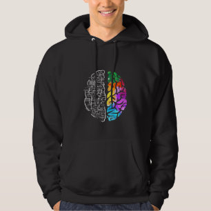 Colorful Brain Engineering Science Hoodie