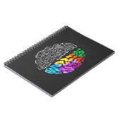 Colorful Brain Engineering Science Notitieboek (Linkerzijde)