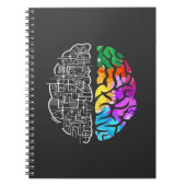 Colorful Brain Engineering Science Notitieboek (Voorkant)