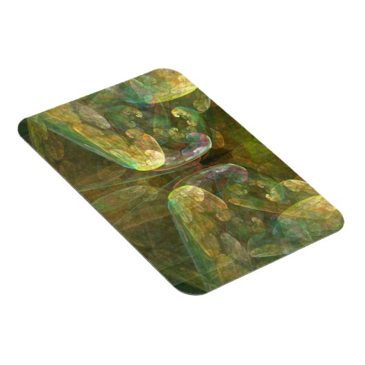 Colorful Brain Matte Abstract Magneet (Rechterzijde)