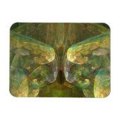 Colorful Brain Matte Abstract Magneet (Horizontaal)