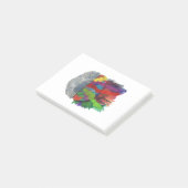 Colorful Brain Post-it® Notes (Schuin)