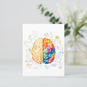 Colorful Brain - Science And Art - Neuroscience Ne (Staand voorkant)