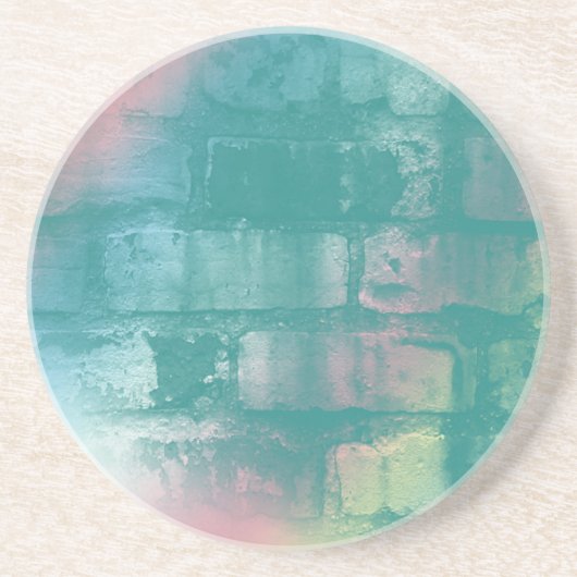 Colorful Brick-Onderzetter Zandsteen Onderzetter (Voorkant)