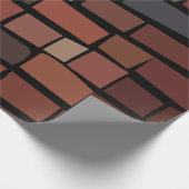 Colorful Brick Wall Cadeaupapier (Hoek)