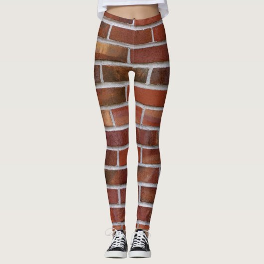 COLORFUL BRICK WALL LEGGINGS (Voorkant)
