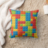 colorful bricks kids pattern kussen (Deken)