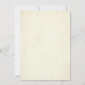 Colorful  Bridal Shower Invitations Kaart (Achterkant)