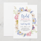 Colorful Bridal Shower-uitnodiging Kaart (Voorkant / Achterkant)