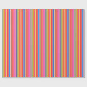 Colorful Bright Modern Christmas  Cadeaupapier (Vlak)