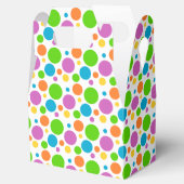 Colorful Bright Stippen Patroon Bedankdoosjes (Geopend)