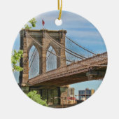 Colorful Brooklyn Bridge Keramisch Ornament (Voorkant)