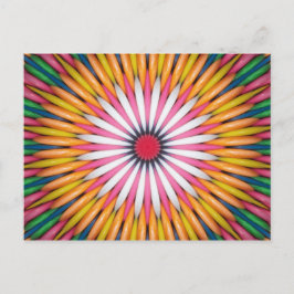 Colorful Bubble Gum Digital Art Briefkaart