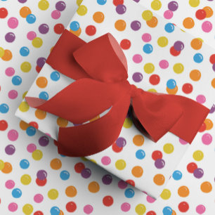 Colorful Bubble Gum Pattern Cadeaupapier