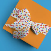 Colorful Bubble Gum Pattern Satijnen Lint