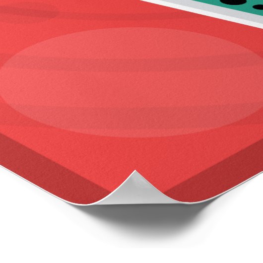 Colorful Bubble Tea 6 Pack Poster (Hoek)