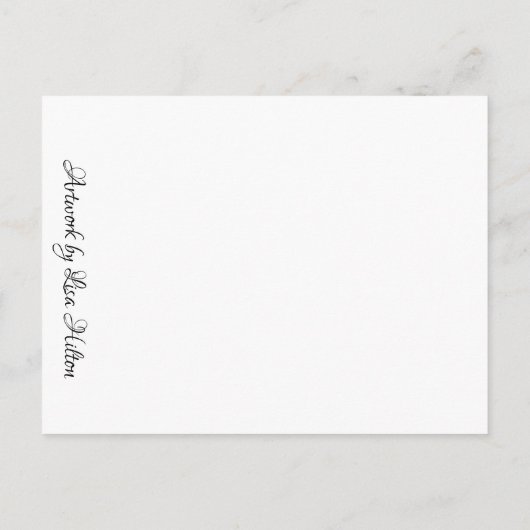 Colorful Bubbles Briefkaart (Achterkant)