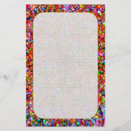 "Colorful Bubbles" fijn geblindeerde artikelen Briefpapier