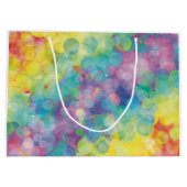 Colorful Bubbles Gift Bag Groot Cadeauzakje (Achterkant)