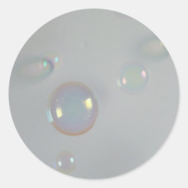Colorful Bubbles Ronde Sticker