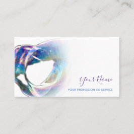 Colorful bubbles verjaardagsplanner en feestje visitekaartje