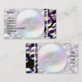 Colorful Bubbles Visitekaartje (Voorkant / Achterkant)