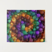 Colorful Bubbles Wandkleed (Voorkant (horizontaal))