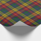 Colorful Buchanan Pset Wrapping Paper Cadeaupapier (Hoek)
