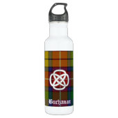 Colorful Buchanan Tartan Pset Waterfles (Voorkant)