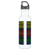 Colorful Buchanan Tartan Pset Waterfles (Achterkant)