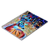 Colorful Buck Deer Art Journal-Notitieboek Notitieboek (Linkerzijde)