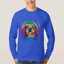 Colorful Bulldog in Design