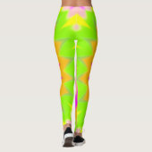 Colorful Bursting Pattern Leggings (Achterkant)