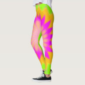 Colorful Bursting Pattern Leggings (Links)