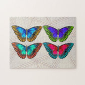 Colorful Butterflies Art Puzzle Legpuzzel (Horizontaal)