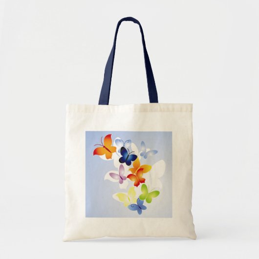 Colorful Butterflies - Bag Tote Bag (Voorkant)