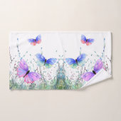 Colorful Butterflies Bath Towel Set Bad Handdoek (Handdoek)
