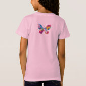 Colorful Butterflies BIG Sister Shirt (Achterkant)