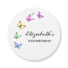 Colorful Butterflies Birthday